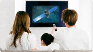 SKY PerfecTV! is a Broadcasting Service Powered by Space Solar Power